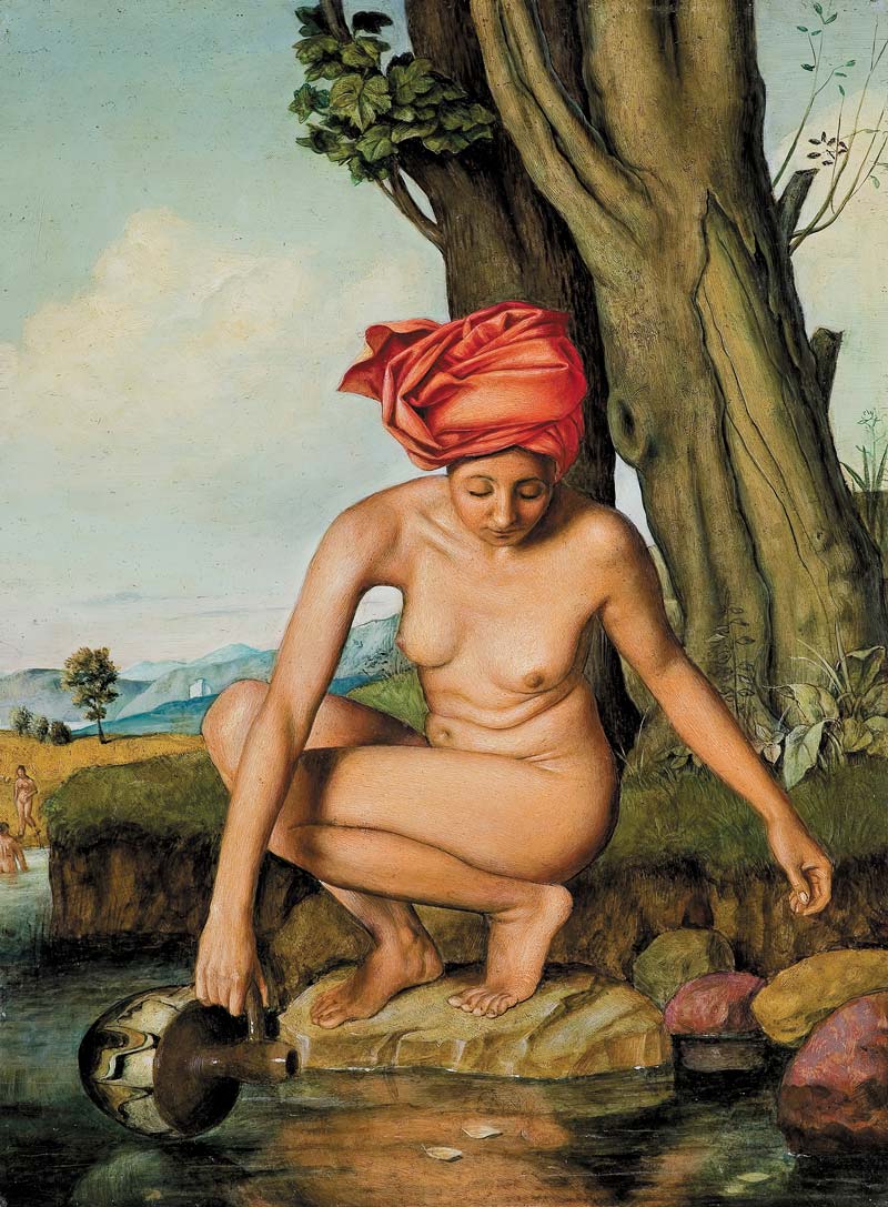 Sławomir Chrystow, Self-Propelled Promenade (2023) – Oil on canvas, 40 x 30 cm