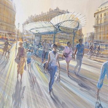 Kerdalo-Les-Halles-Chatelet-(2024)-70-x-70-cm